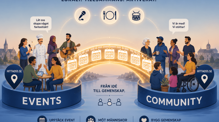 How to Use HittaOss Events to Promote Your Cultural Night, Concert, or Community Gathering