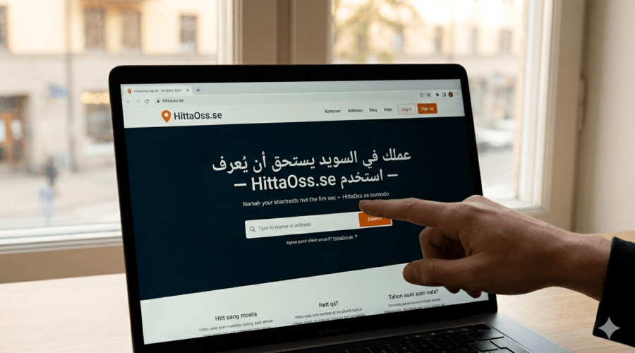 عملك في السويد يستحق أن يُعرف — استخدم  HittaOss.se